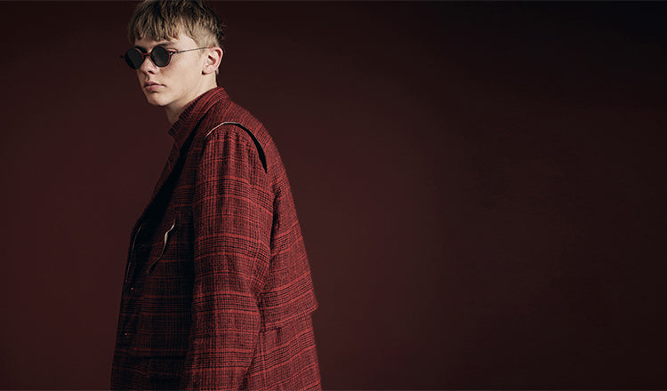 The viridi anne ヴィリジアン レイヤー シャツ スタンド カラー THE VIRIDI-ANNE（ザ ヴィリディアン） TVA 24SS COTTON/LINEN