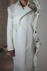 SELF-EDGE TAILORED CROSSFRONT TRENCH COAT