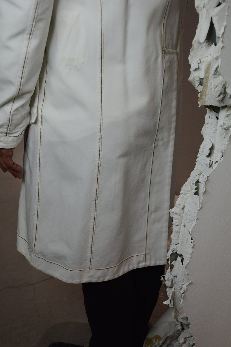 SELF-EDGE TAILORED CROSSFRONT TRENCH COAT