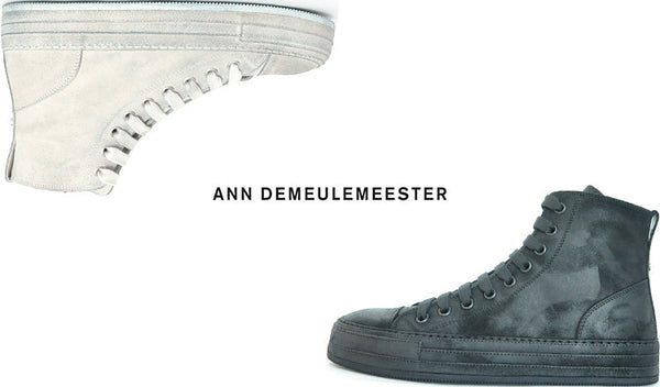 ANN DEMEULEMEESTER - ORVO HIGH-TOP SNEAKERS – Lift Daikanyama