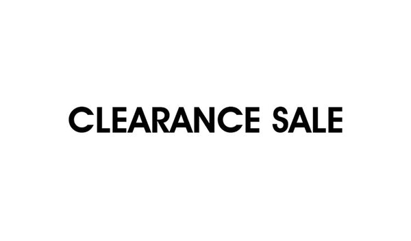 CLEARANCE SALE