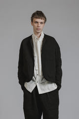COLLARLESS JACKET