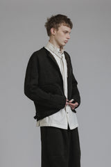 COLLARLESS JACKET
