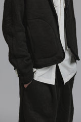 COLLARLESS JACKET