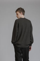 HIGH-GAUGE SWEATER - GRAY