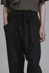 SWEAT TAPERED PANTS