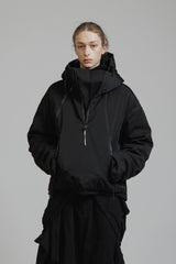 NYLON WOOL TWILL DOWN JACKET