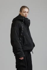 NYLON WOOL TWILL DOWN JACKET