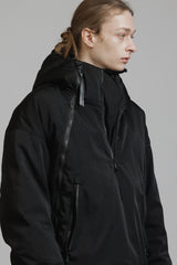 NYLON WOOL TWILL DOWN JACKET