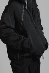 NYLON WOOL TWILL DOWN JACKET