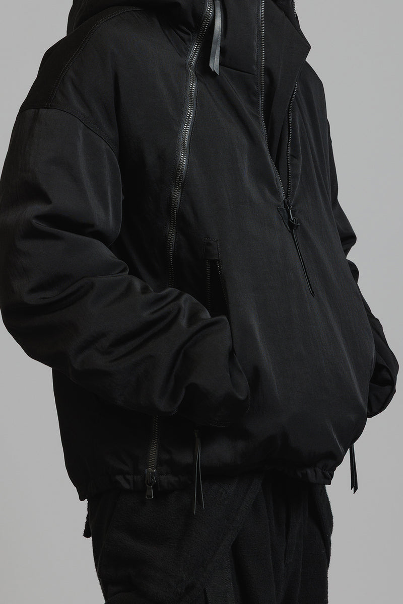 NYLON WOOL TWILL DOWN JACKET