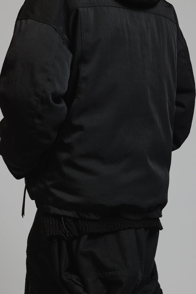 NYLON WOOL TWILL DOWN JACKET