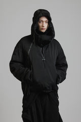 NYLON WOOL TWILL DOWN JACKET