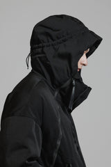 NYLON WOOL TWILL DOWN JACKET