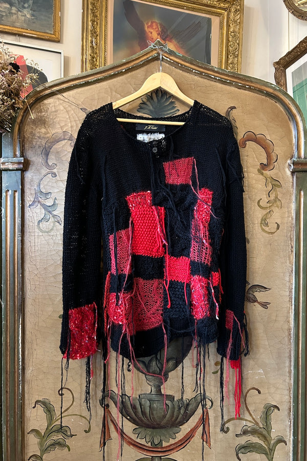 HAND CROCHET KNITTED SWEATER