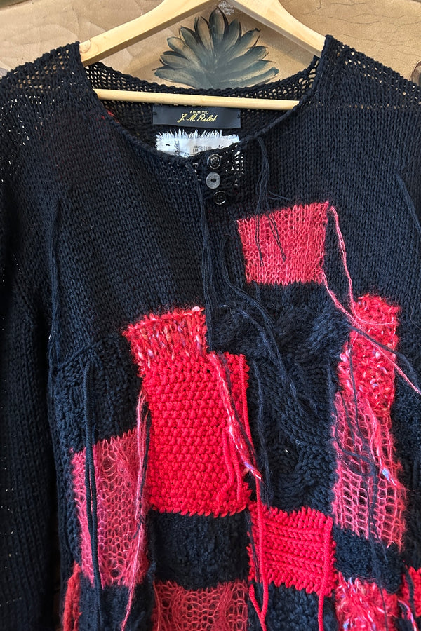 HAND CROCHET KNITTED SWEATER