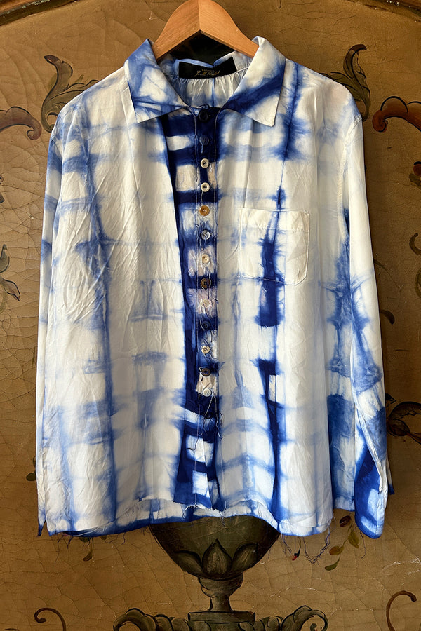 WOKER SHIRTS SHIBORI HAND DYED