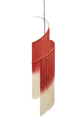 PENDANT LIGHT : REY (RED CREAM)