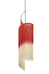 PENDANT LIGHT : REY (RED CREAM)