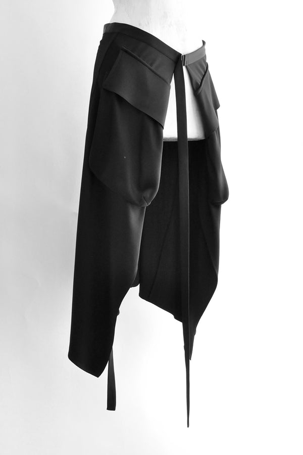 DEBORA FLUID CARGO APRON SKIRT