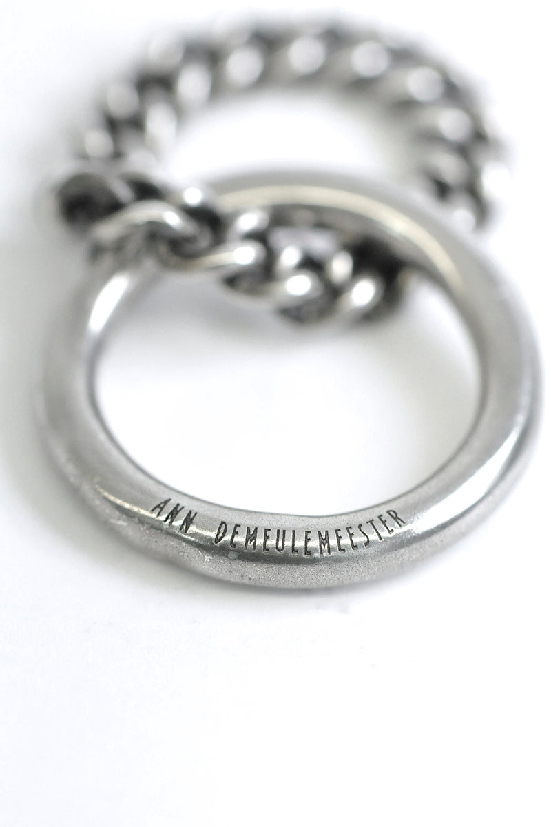 VIDIA IRREGULAR RING WITH CHAIN