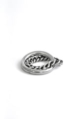VIDIA IRREGULAR RING WITH CHAIN