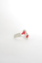 DOUBLE STITCHED CROSS RING