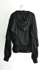 HANGING JERSEY HOODIE