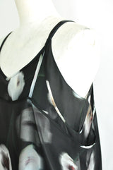 LAYER FLOWER SLIP DRESS