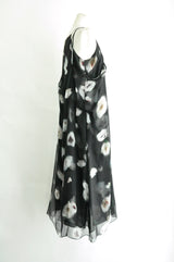 LAYER FLOWER SLIP DRESS