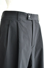 TUXEDO PLEATS TROUSERS