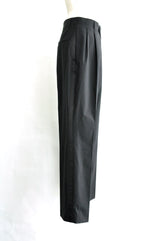 TUXEDO PLEATS TROUSERS
