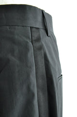 TUXEDO PLEATS TROUSERS
