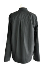 PADDED SLEEVES SHIRTS - BLACK