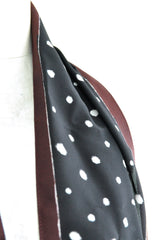 EZO FOULARD WITH "LIQUID POIS" PRINT