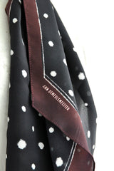 EZO FOULARD WITH "LIQUID POIS" PRINT