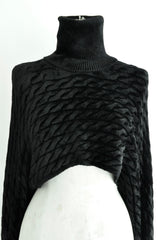 KNIT BOLERO TOP