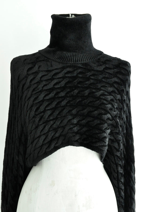 KNIT BOLERO TOP