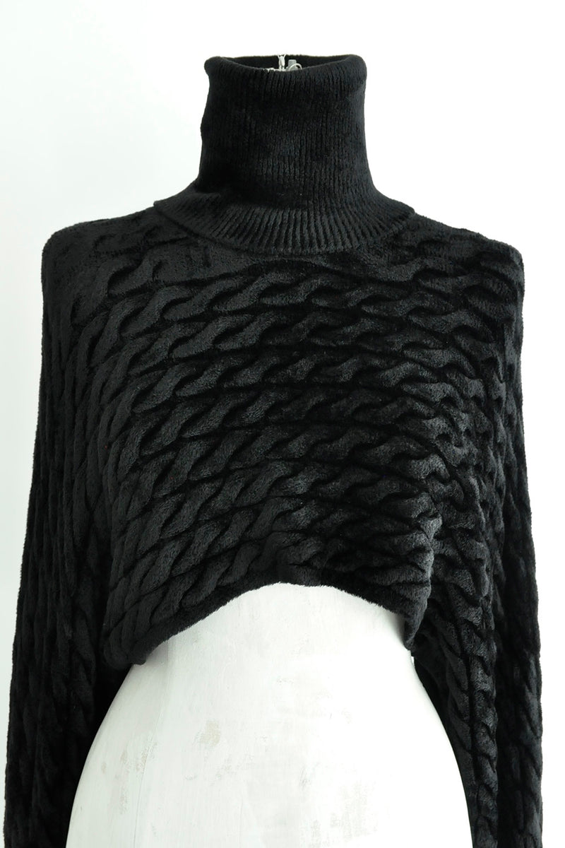 KNIT BOLERO TOP
