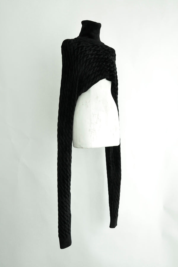 KNIT BOLERO TOP