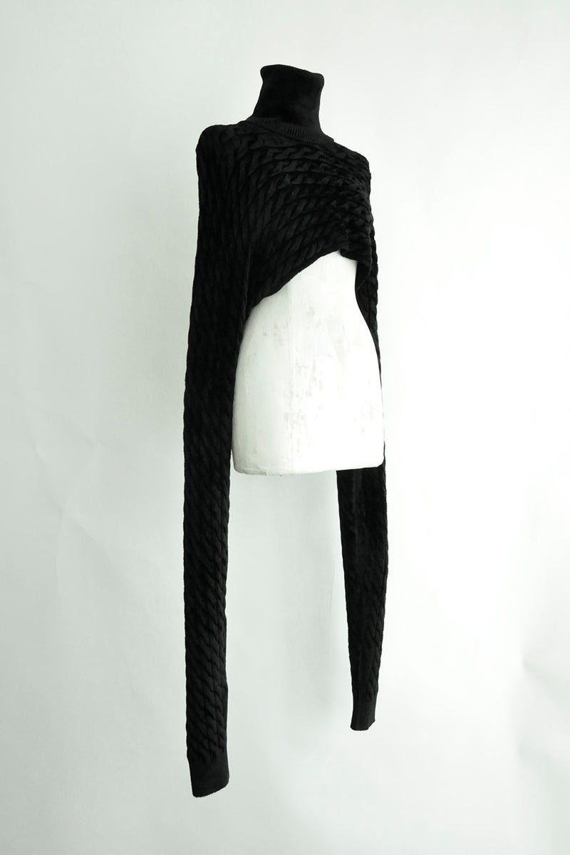 KNIT BOLERO TOP