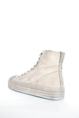 ORVO HIGH-TOP SNEAKERS - CHALK