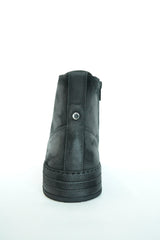 ORVO HIGH-TOP SNEAKERS - BLACK