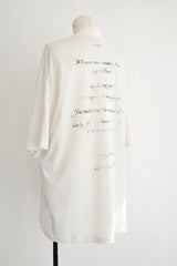HIGH COMFORT T-SHIRT WITH DETACHABLE COLLAR WITH “WE WERE…”