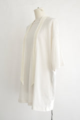 HIGH COMFORT T-SHIRT WITH DETACHABLE COLLAR WITH “WE WERE…”