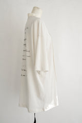 HIGH COMFORT T-SHIRT WITH DETACHABLE COLLAR WITH “WE WERE…”
