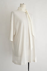 HIGH COMFORT T-SHIRT WITH DETACHABLE COLLAR WITH “WE WERE…”