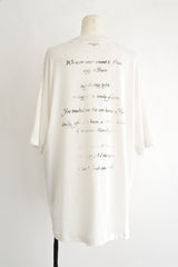 HIGH COMFORT T-SHIRT WITH DETACHABLE COLLAR WITH “WE WERE…”