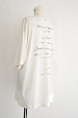 HIGH COMFORT T-SHIRT WITH DETACHABLE COLLAR WITH “WE WERE…”