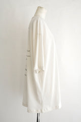 HIGH COMFORT T-SHIRT WITH DETACHABLE COLLAR WITH “WE WERE…”